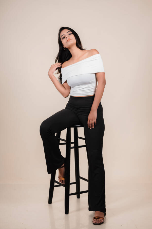 Slim Flared Leg Pant - Image 2